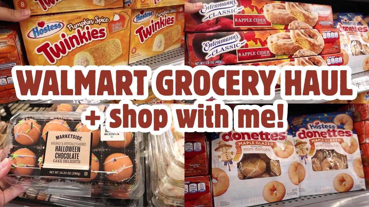 Walmart Grocery Haul + Shop with Me for NEW FINDS | Fall 2025
