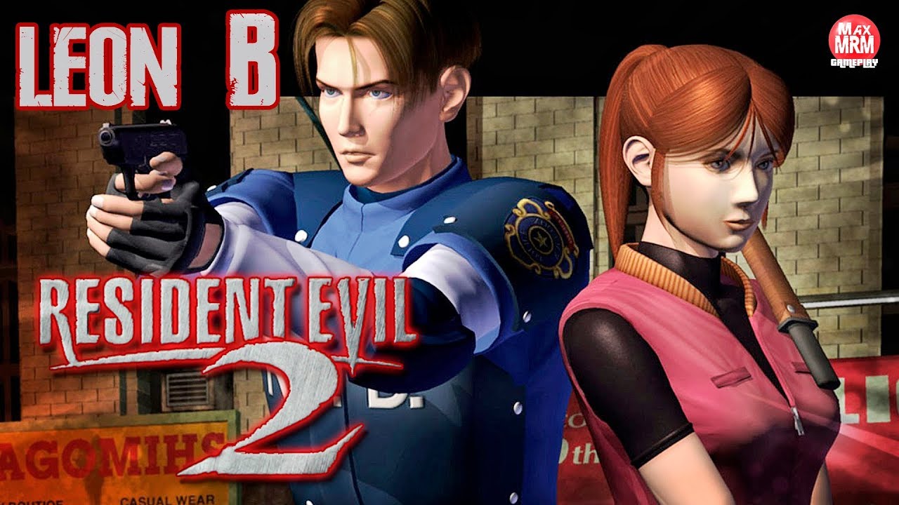 RESIDENT EVIL 2 : LEON B COMPLETO || - MaxMRM -