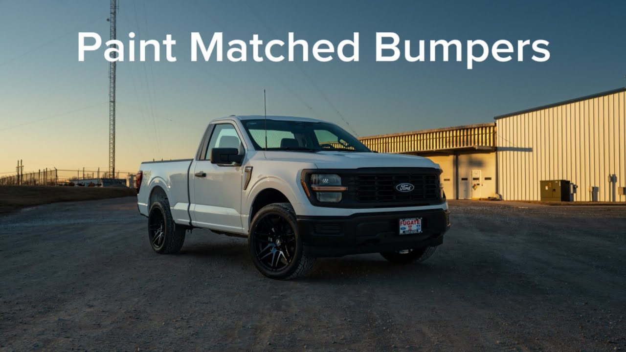 2026 F-150 Gets Paint Matched Bumpers