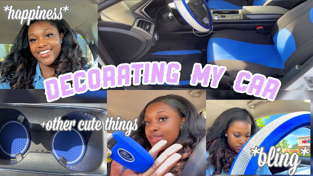 DECORATE MY CAR WITH ME!!!!!!!