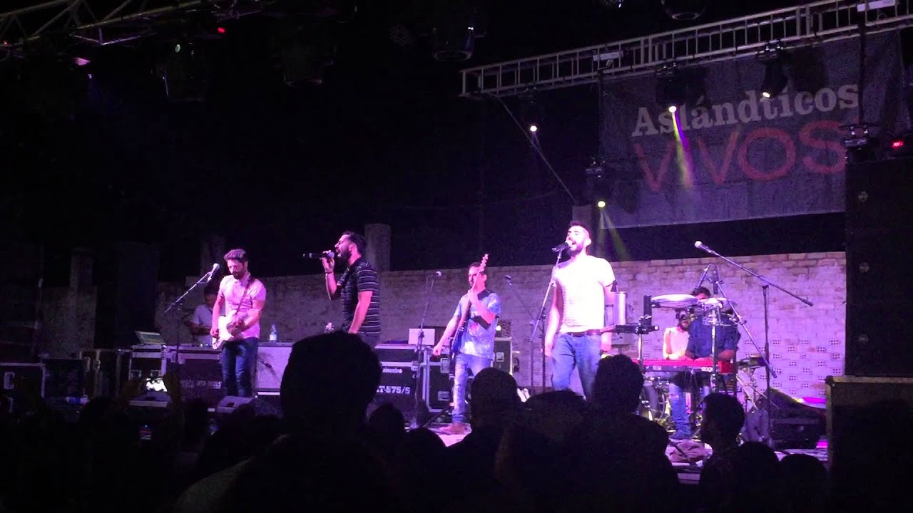 Concierto Los Aslanticos- lagrimas sobre el café en Puente Genil ( Córdoba )