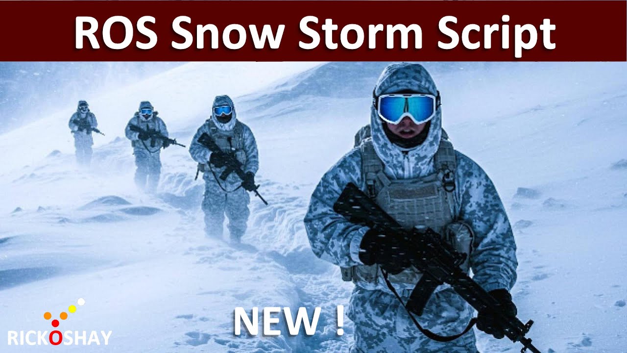 ROS Snow Storm Script