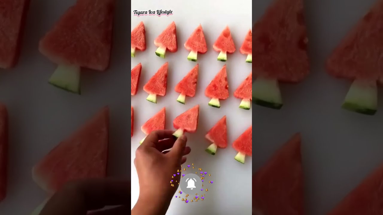 🍉🍉Quick Watermelon Icecream Bar ❤️❤️🍉🍉🍧🍧 Perfect Watermelon Cutting Hacks