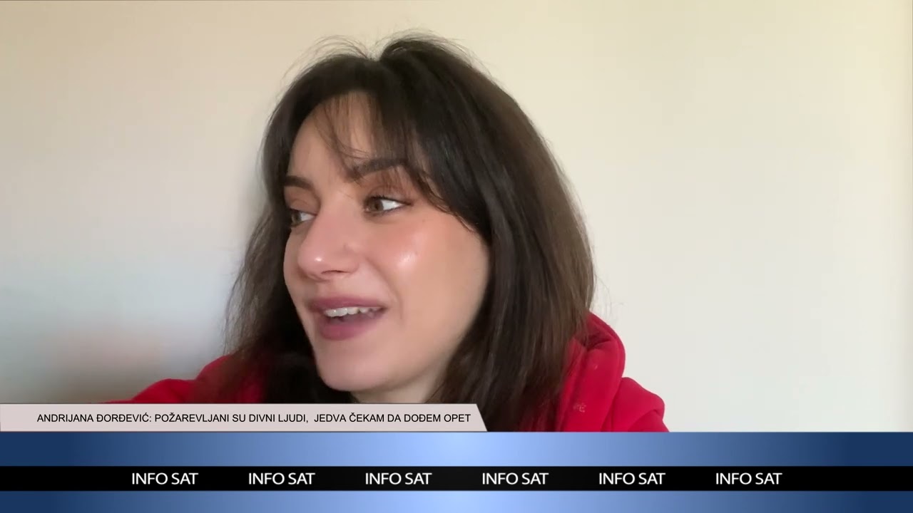 ANDRIJANA ĐORĐEVIĆ POŽAREVLJANI SU DIVNI LJUDI, JEDVA ČEKAM DA DOĐEM PONOVO