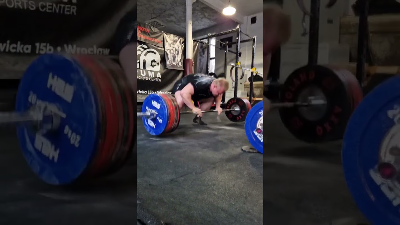 315kg deadlift. Pomału wracam na ciężary