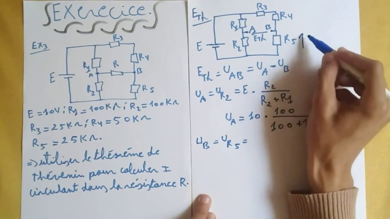 exercice corrigé courant continu | prépération d'examen de fin de module ( darija )