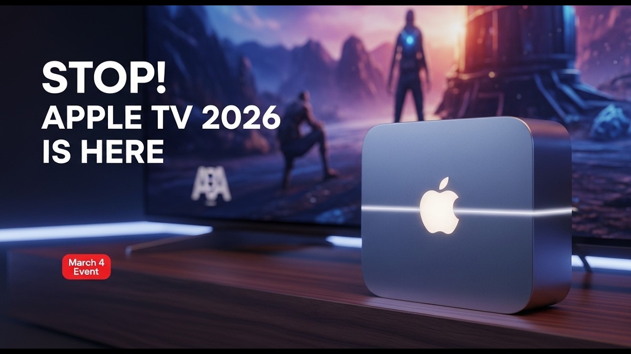 NEW Apple TV 4K (2026) LEAKS: Stop! Don’t Buy an Apple TV Yet!