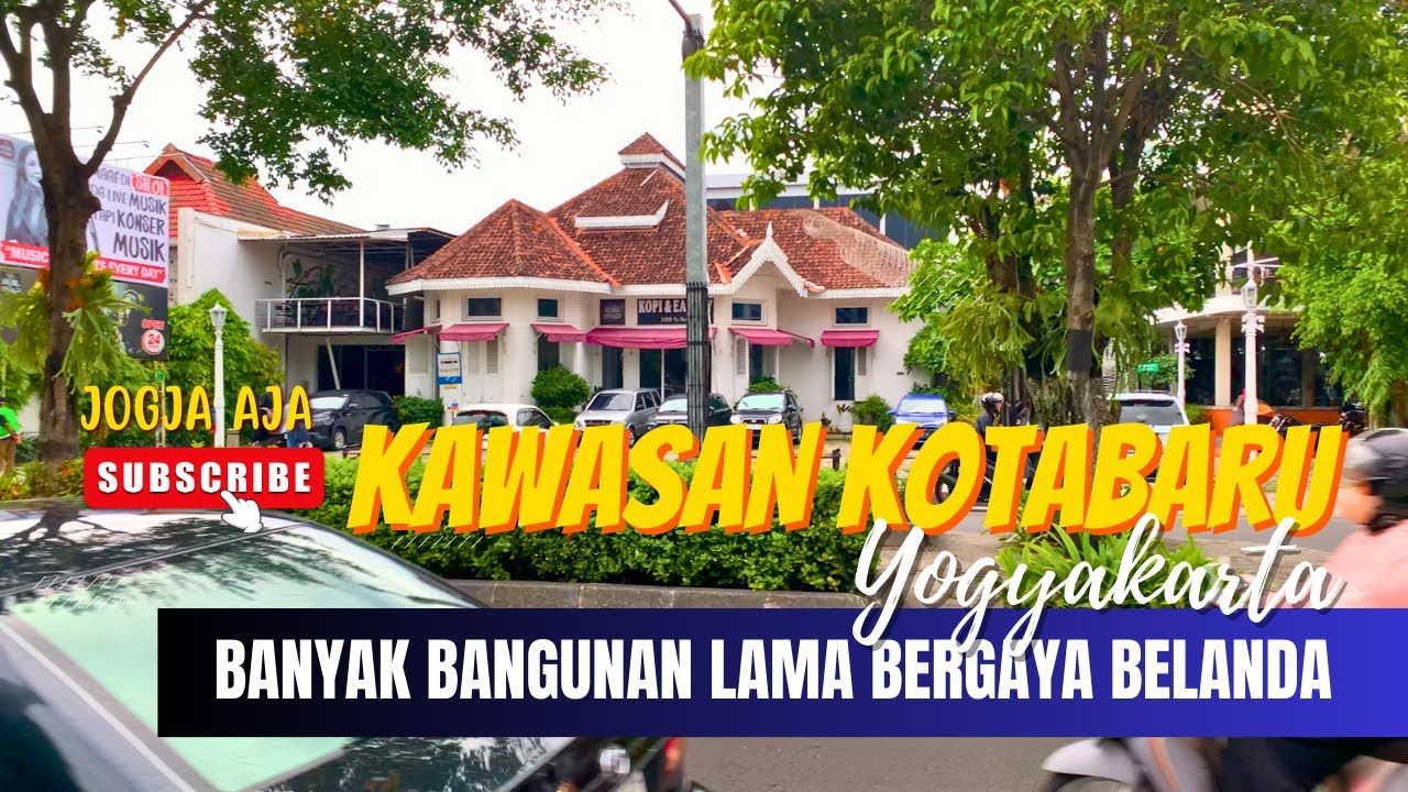 BANYAK BANGUNAN BELANDA! MENELUSURI KAWASAN KOTABARU HINGGA STASIUN LEMPUYANGAN YOGYAKARTA
