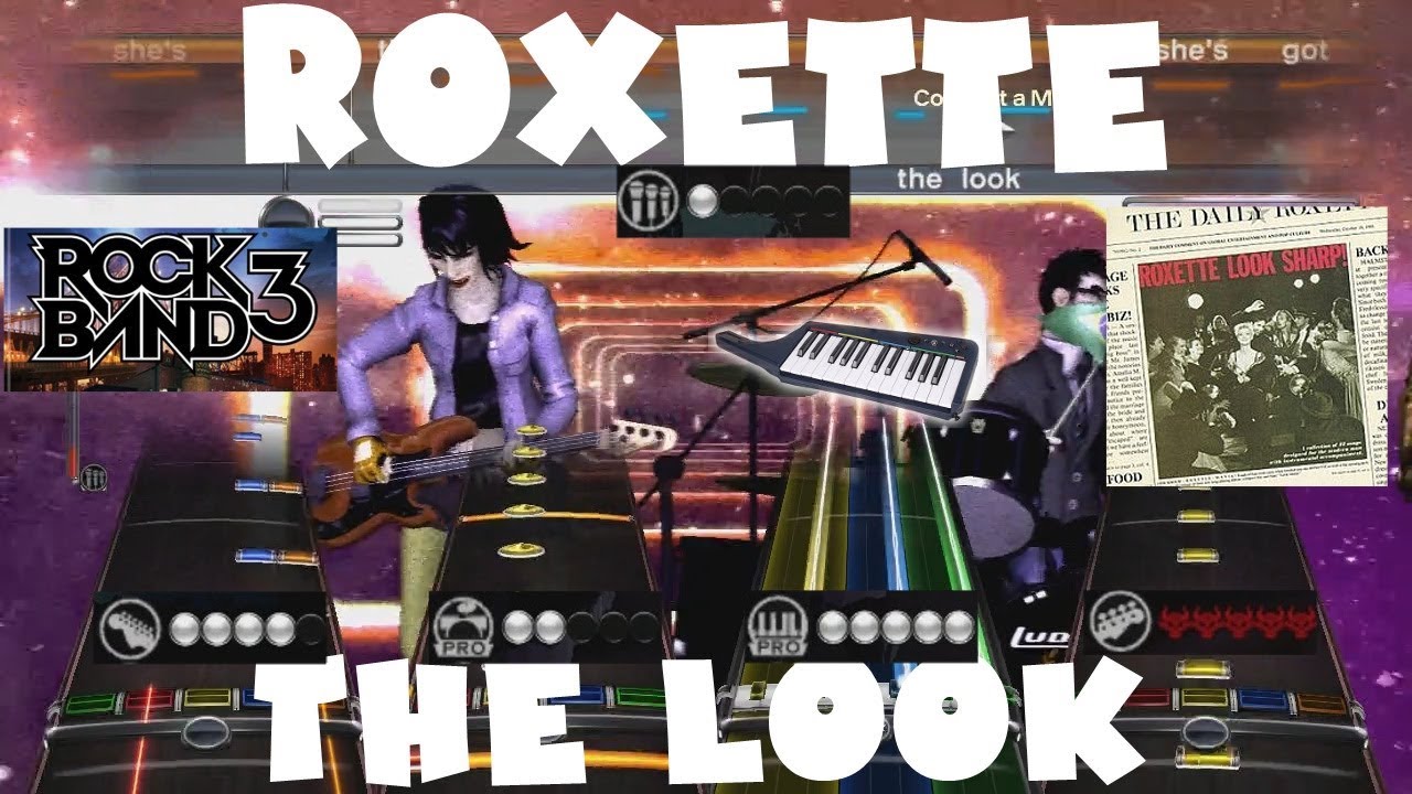 (+Keys) Roxette - The Look - Rock Band 3 Expert Full Band