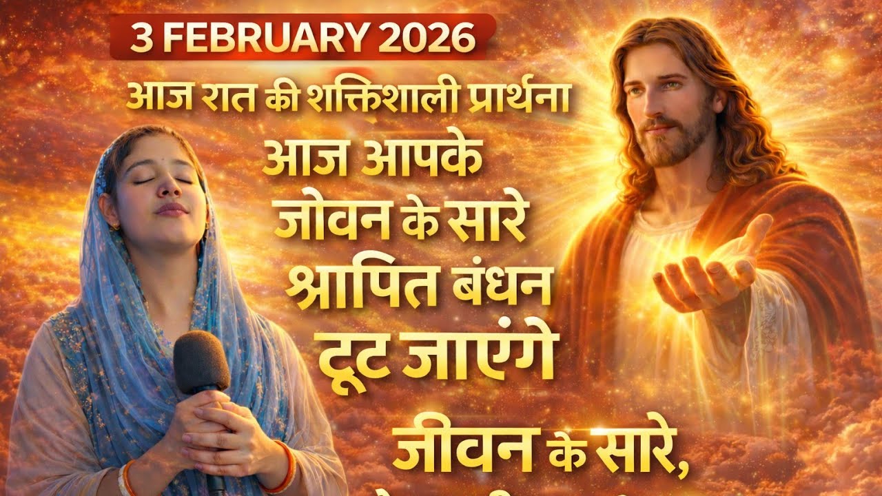 Night Prayer | आज प्रभु आपके जीवन के सारे बंधन टूट जायेंगे | #faith#prayer#pray#healingprayer
