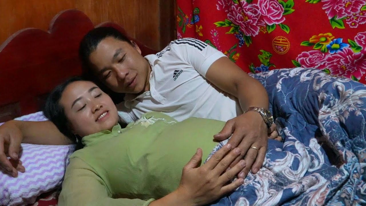 The hardships of a long night of pregnancy: the result of true love, a happy family - Anh Hmong 
