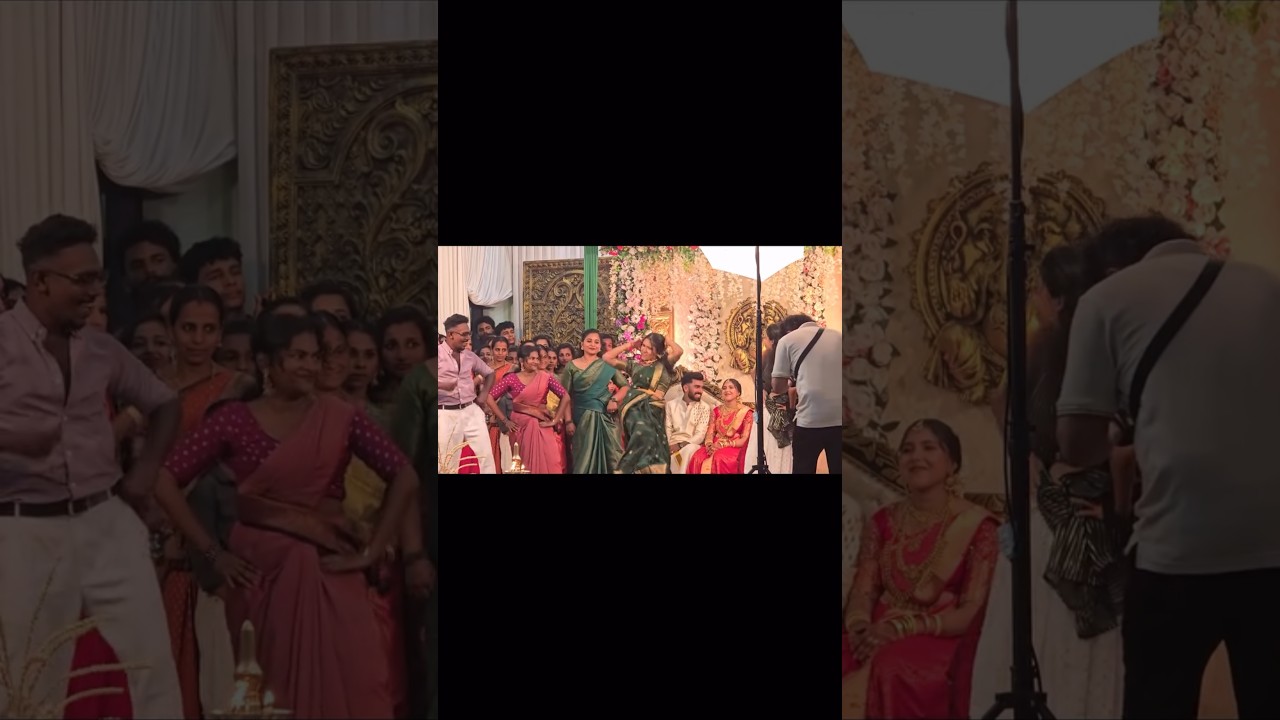 POV: You&rsquo;re bride&rsquo;s sister 💃💃 Energy Level 📈 #dance #kerala #marriagedance