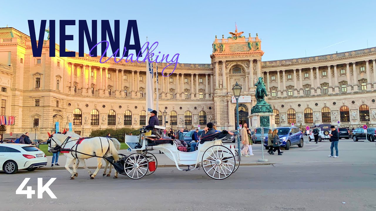 Vienna | Austria | Europe 2022 Walk: Sisi Museum - Burggarten | 4K HDR