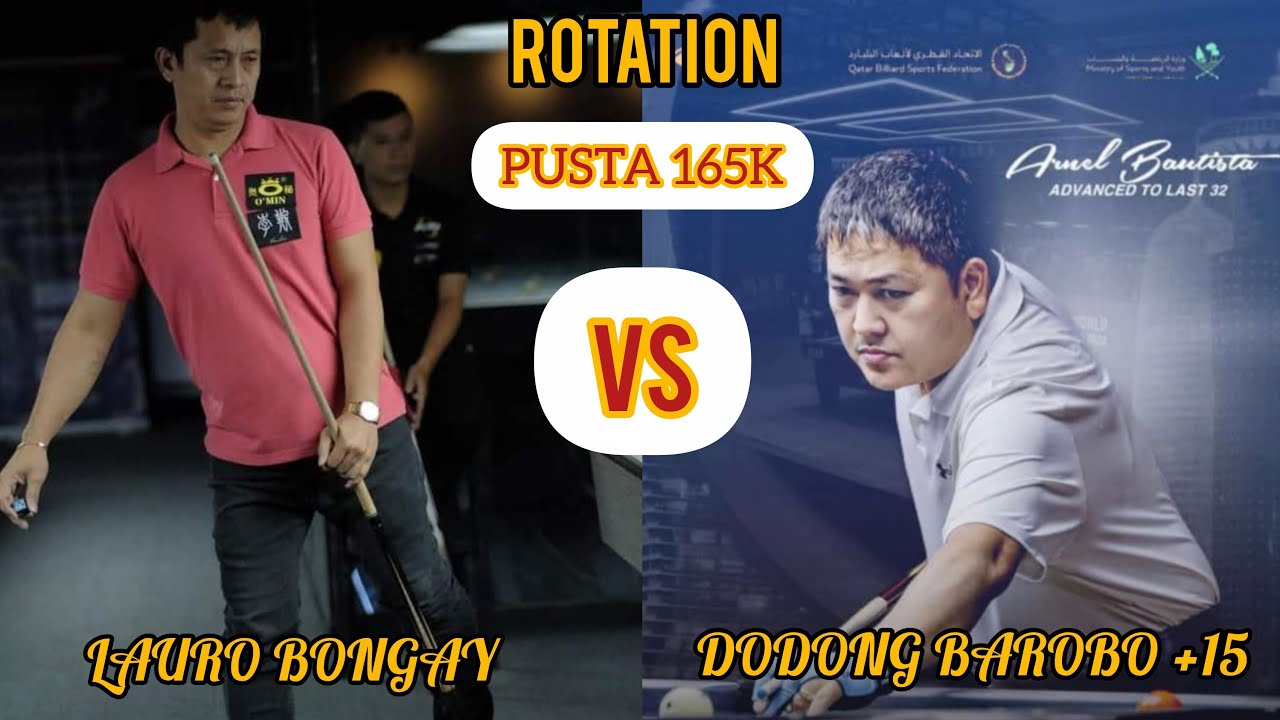 Lauro Bongay VS Dodong Barobo (+15) | Rotation Race-10