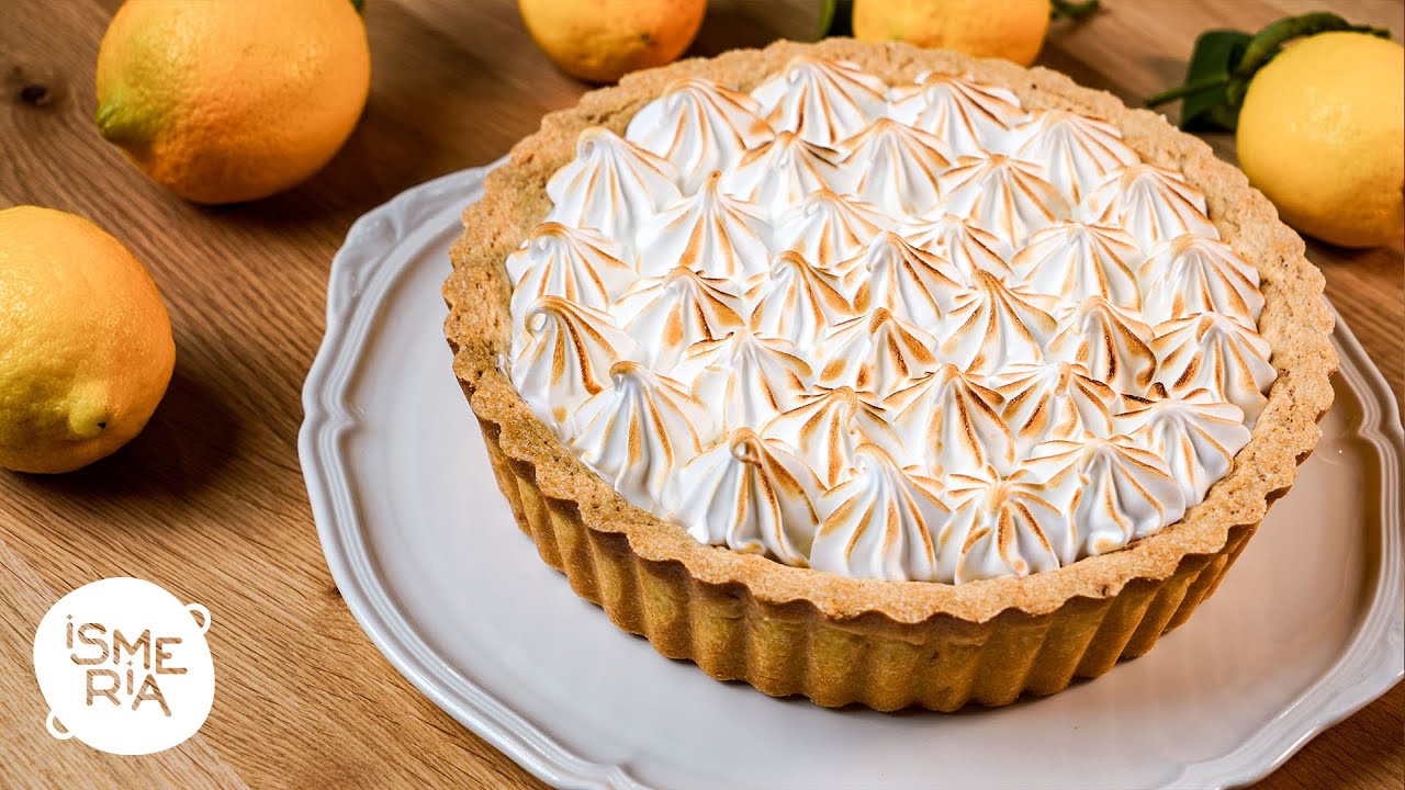 CROSTATA MERINGATA AL LIMONE - Torta cremosa al limone | con meringa all'italiana