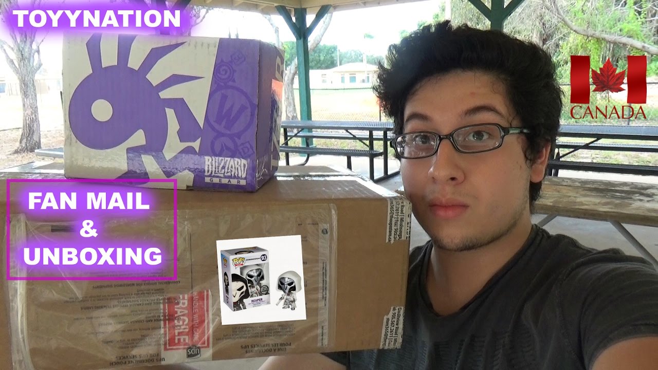 Fan Mail and Unboxing From Canada