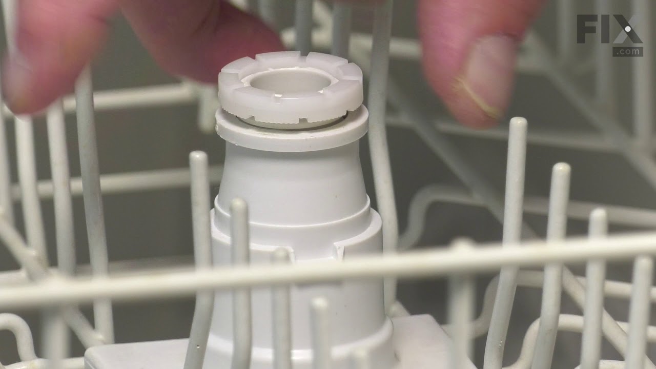 Frigidaire Dishwasher Repair - How to Replace the Center Spray Arm