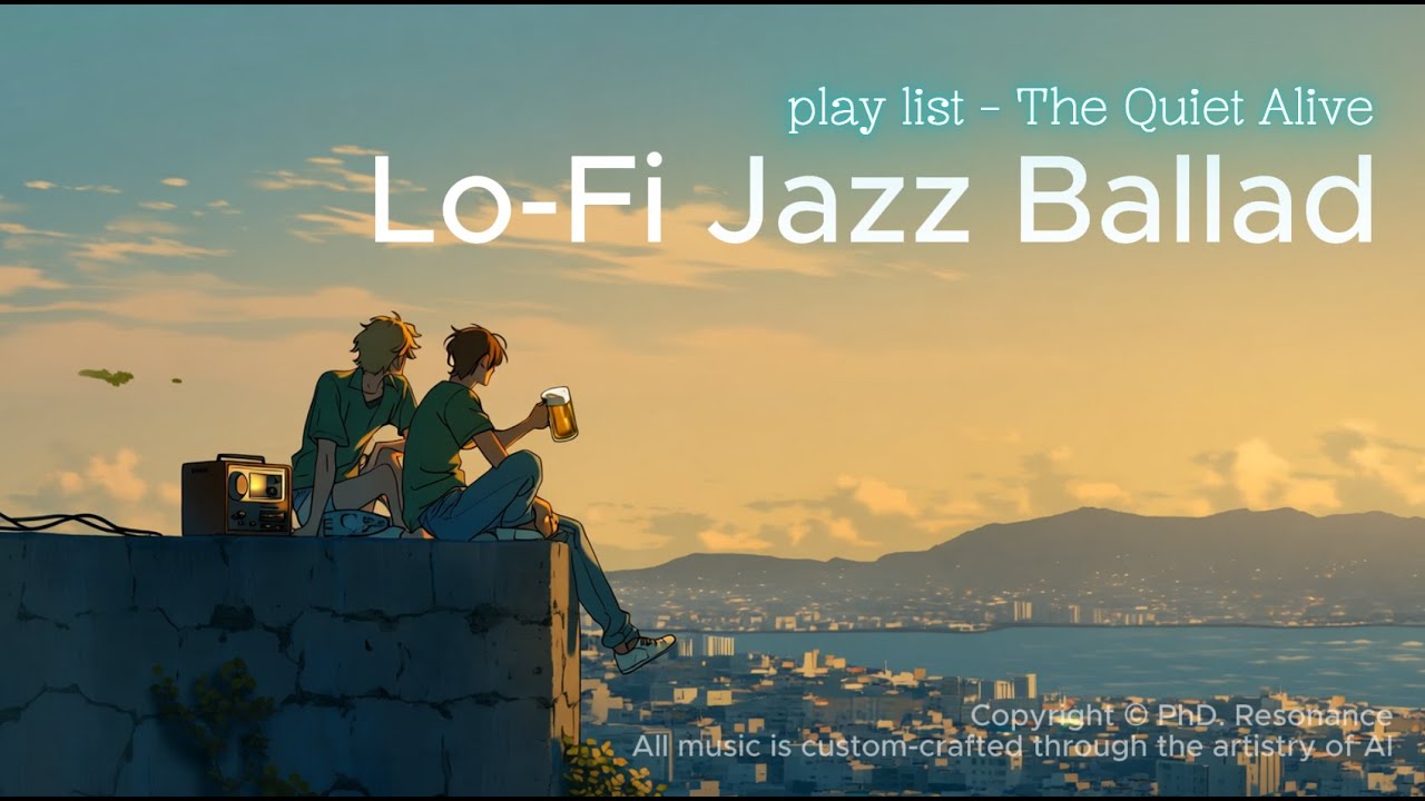 Lo-Fi Jazz Ballad | Background Playlist — Working Late, Playing Soft (3H) 작업·야근·새벽을 위한 로파이 재즈 발라드
