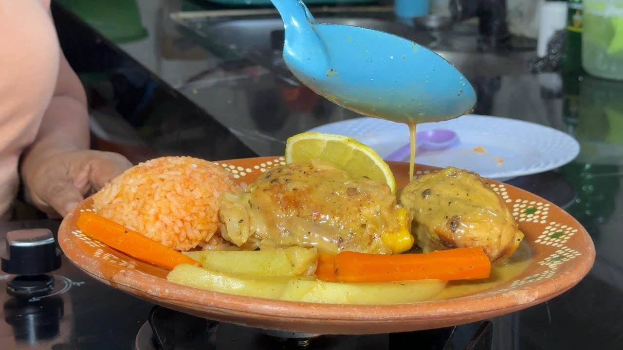 Pollo a la Naranja Cena de Navidad - Cocinando con Mary