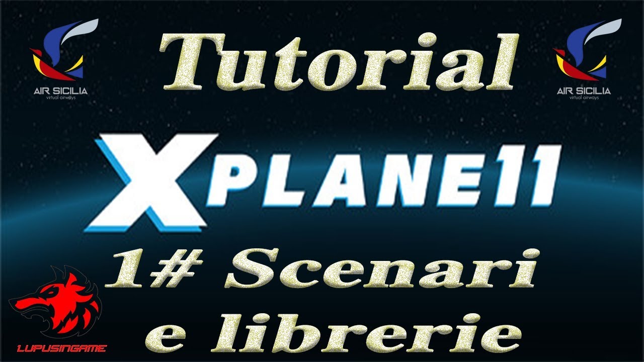 X-plane 11 Tutorial Come installare gli scenari e le librerie. Consigli utili