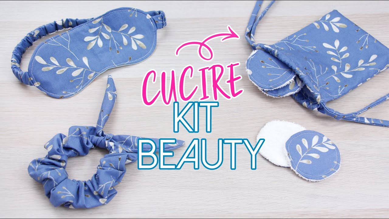 Idee regali da cucire: dischetti struccanti, mascherina notte, scrunchie | Un punto alla volta