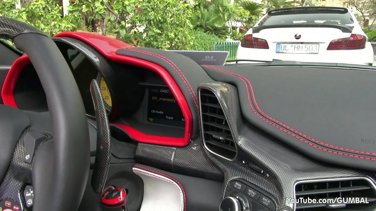 [FULL VIDEO] RIDE in a Ferrari 458 Spider Mansory Siracusa Monaco Limited Edition!