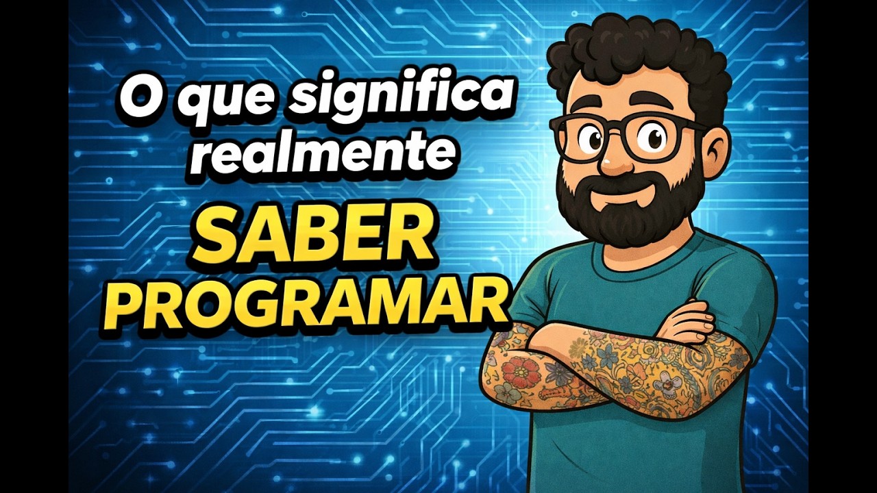 O que realmente significa saber programar (ninguém te conta isso!)