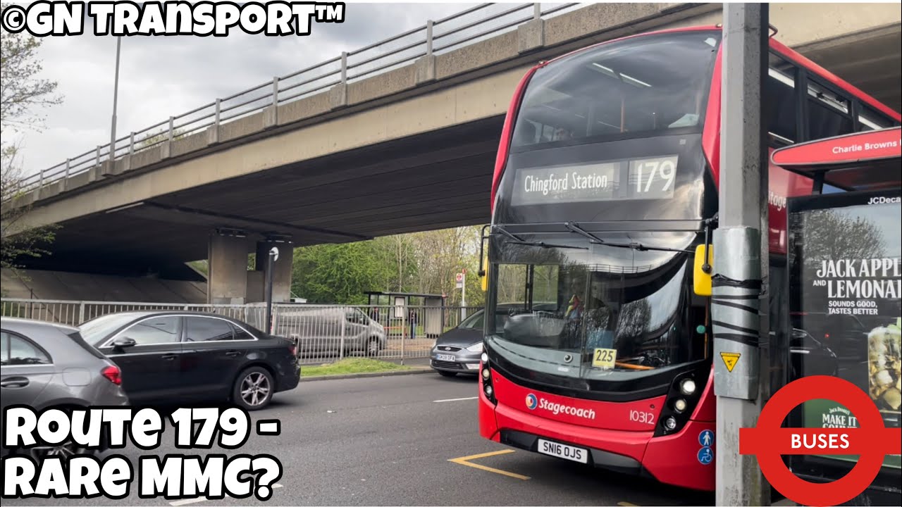 London Bus Vlog #17 | Rare MMC? | Route 179 (10312 SN16OJS)
