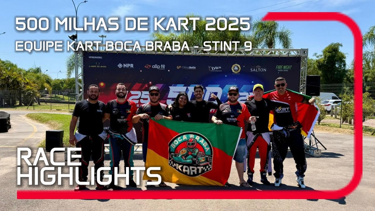 500 MILHAS DE KART CKA 2025 - KART BOCA BRABA - STINT 9