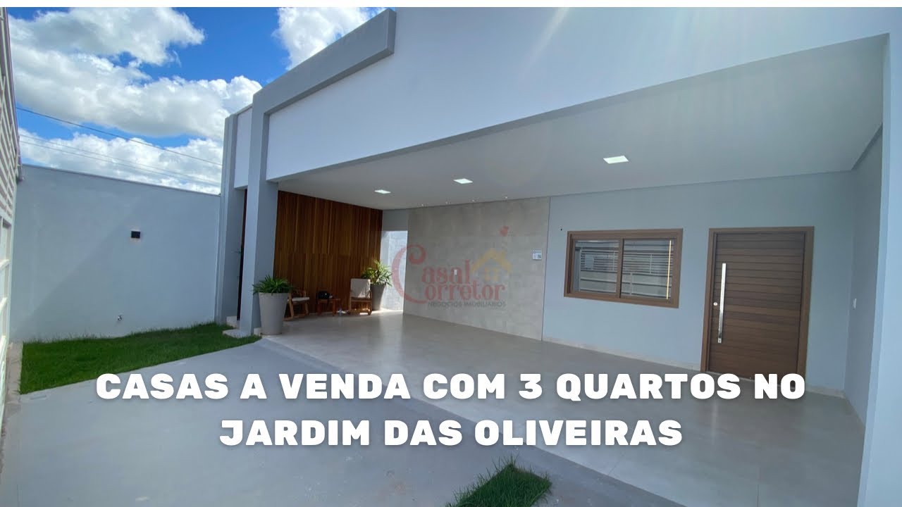 Conheça a casa modelo de 3 quartos do jardim das oliveiras