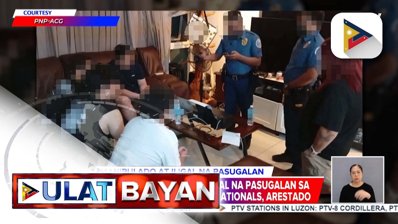PNP-ACG, sinalakay ang ilegal na pasugalan sa Cebu City; apat na Korean nationals, arestado