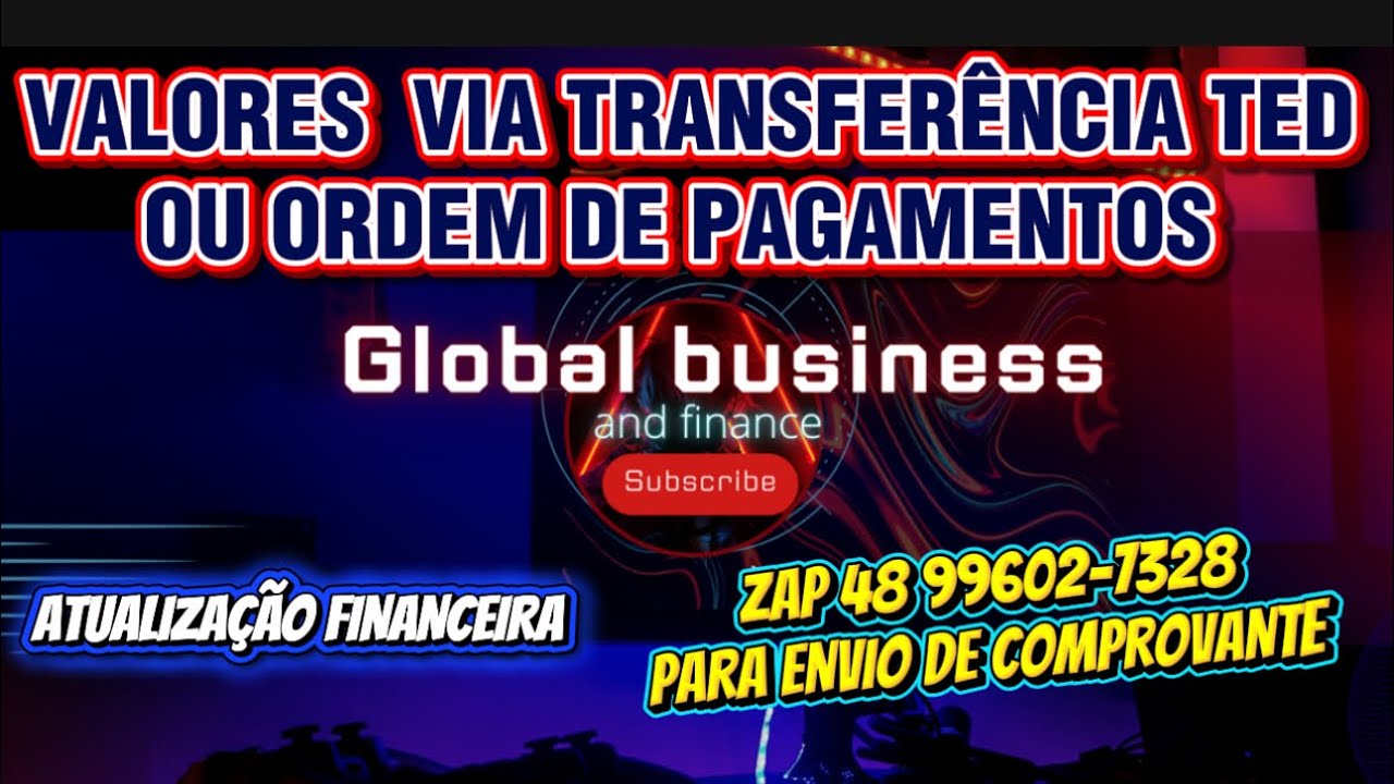 CONVOCATÓRIAS VALORES E TRANSFERÊNCIA BANCÁRIA ORDEM DE PAGAMENTOS 