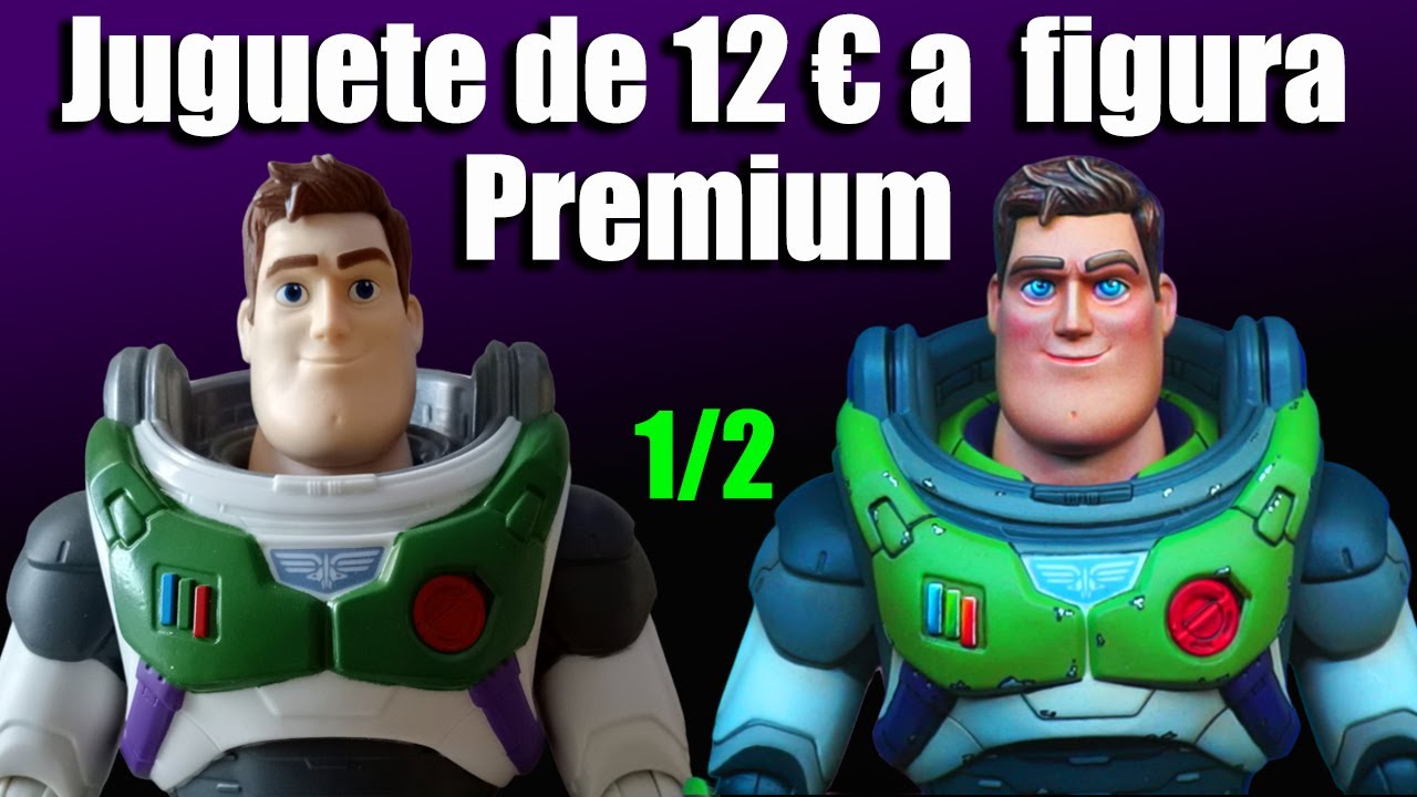 buzz lightyear repaint/ convierte un juguete en figura de colección premium. Parte 1
