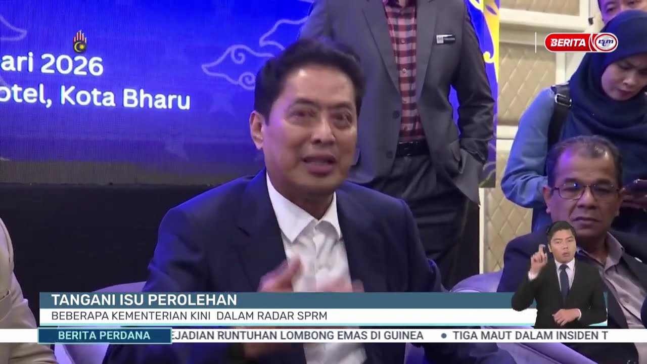 22 JAN 2026 - BERITA PERDANA- TANGANI ISU PEROLEHAN BEBERAPA KEMENTERIAN KINI DALAM RADAR SPRM