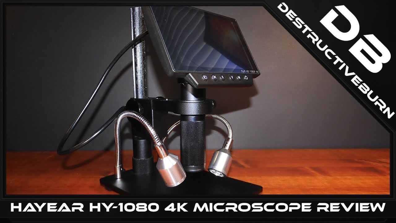 Hayear HY-1080 34MP 4K Microscope Full Review & Unboxing