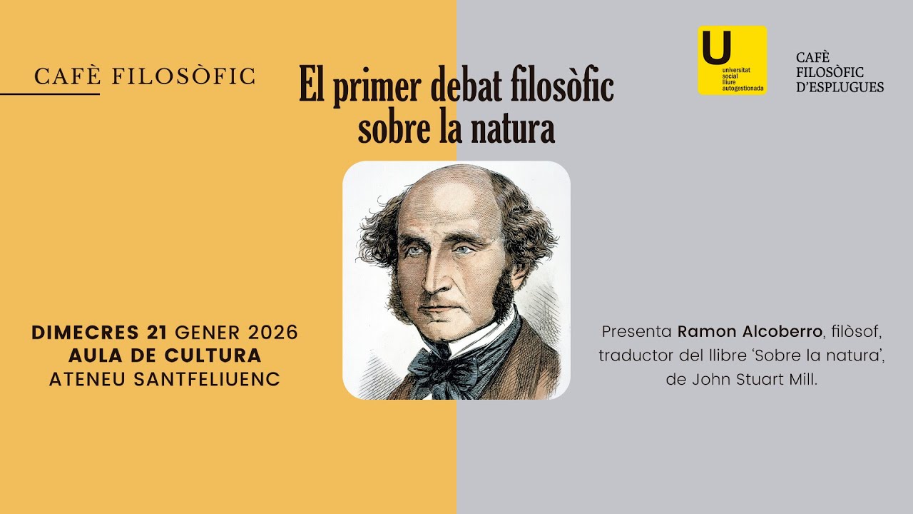 Cafè Filosòfic · Primer debat filosòfic sobre la Natura