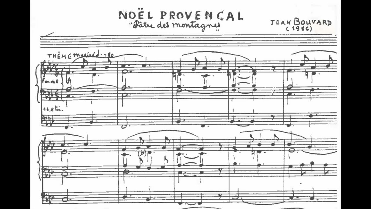 Jean Bouvard, Noël Provençal
