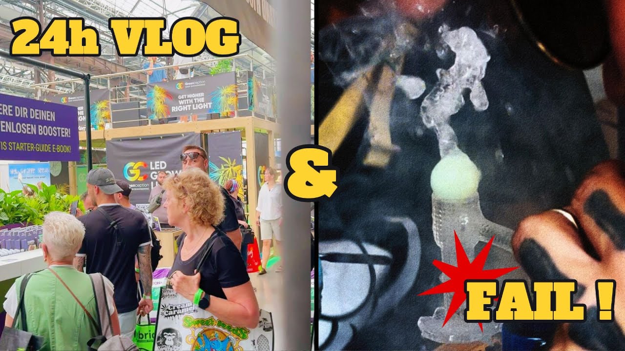 24 Stunden auf der CannaFair  2025🌿 Unser Messe-Trip + unerwarteter Fail! | Vlog