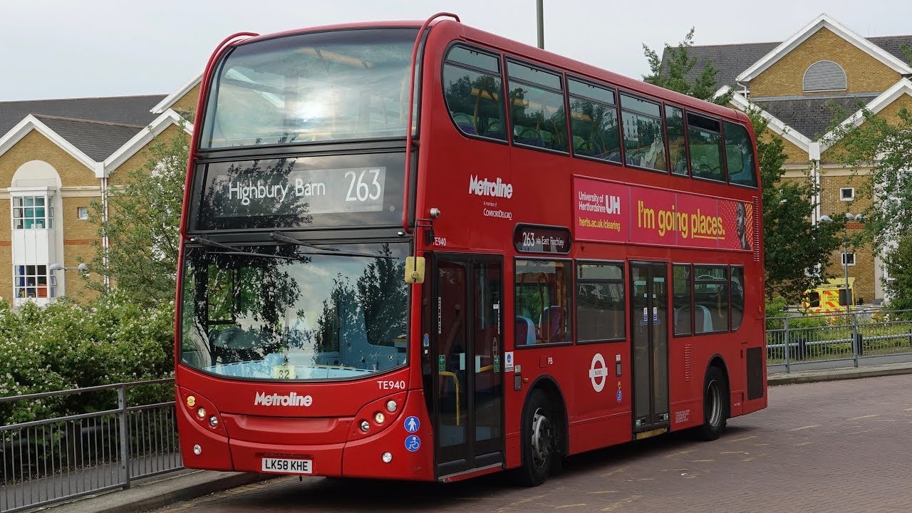 London Buses - Route 263 - Barnet Hospital to Highbury Barn