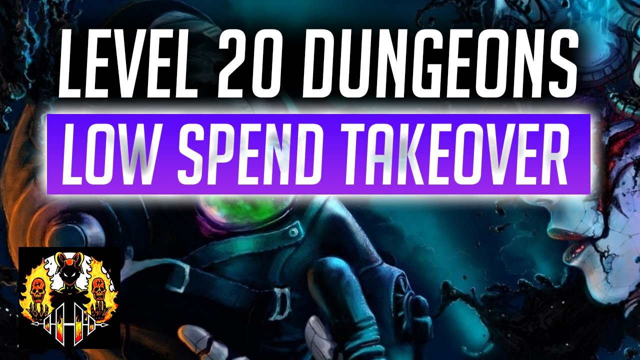 RAID: Shadow Legends | TAKING ON LEVEL 20 DUNGEONS, low spend account!