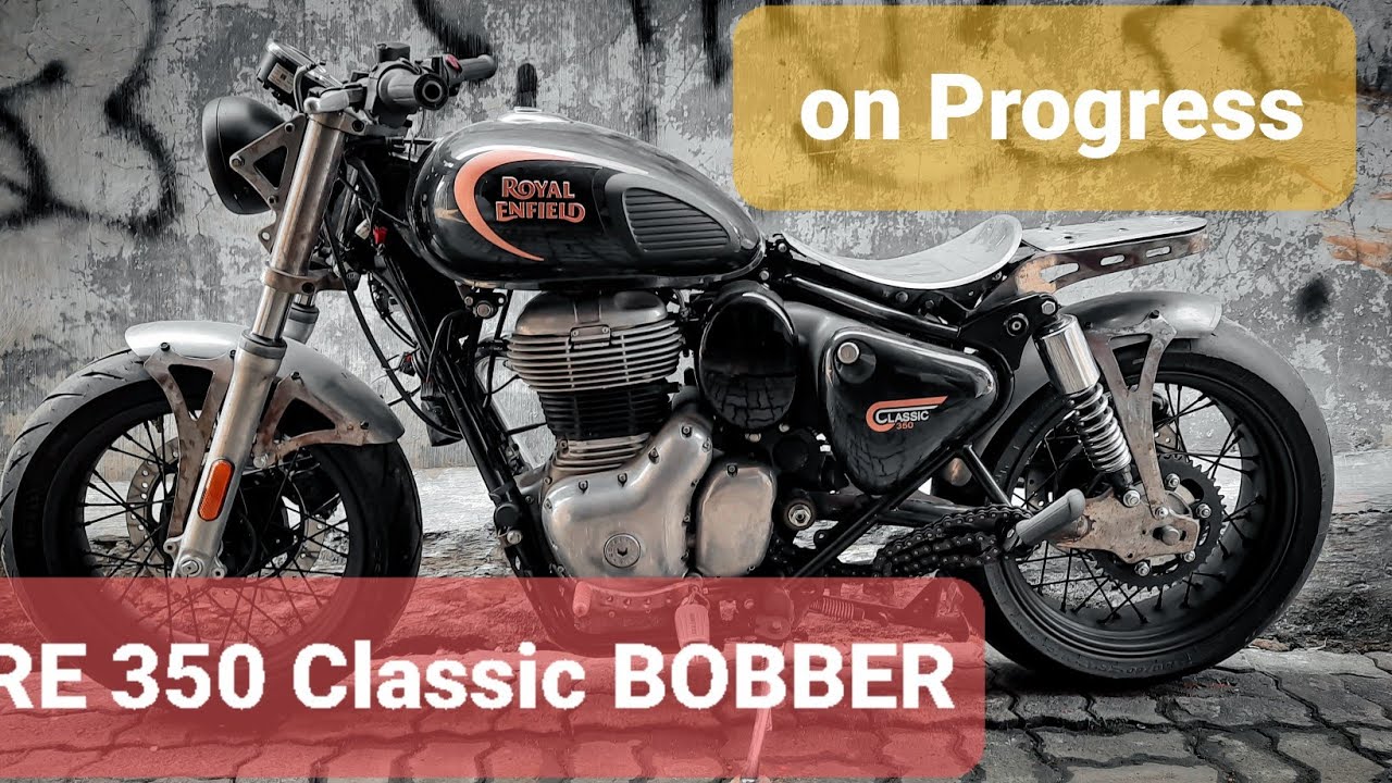 On Progress RE 350 Classic Bobber #RKVLOG153