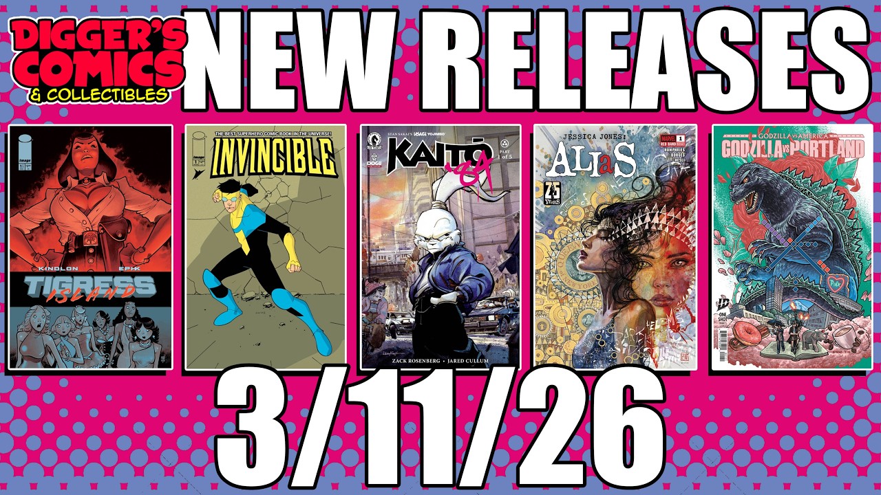 New Comic Book Releases for 3-11-2026!