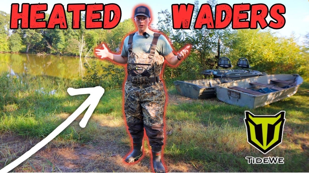 BEST New Hunting Waders For 2024! Breathable HEATED Chest Waders From TideWe!