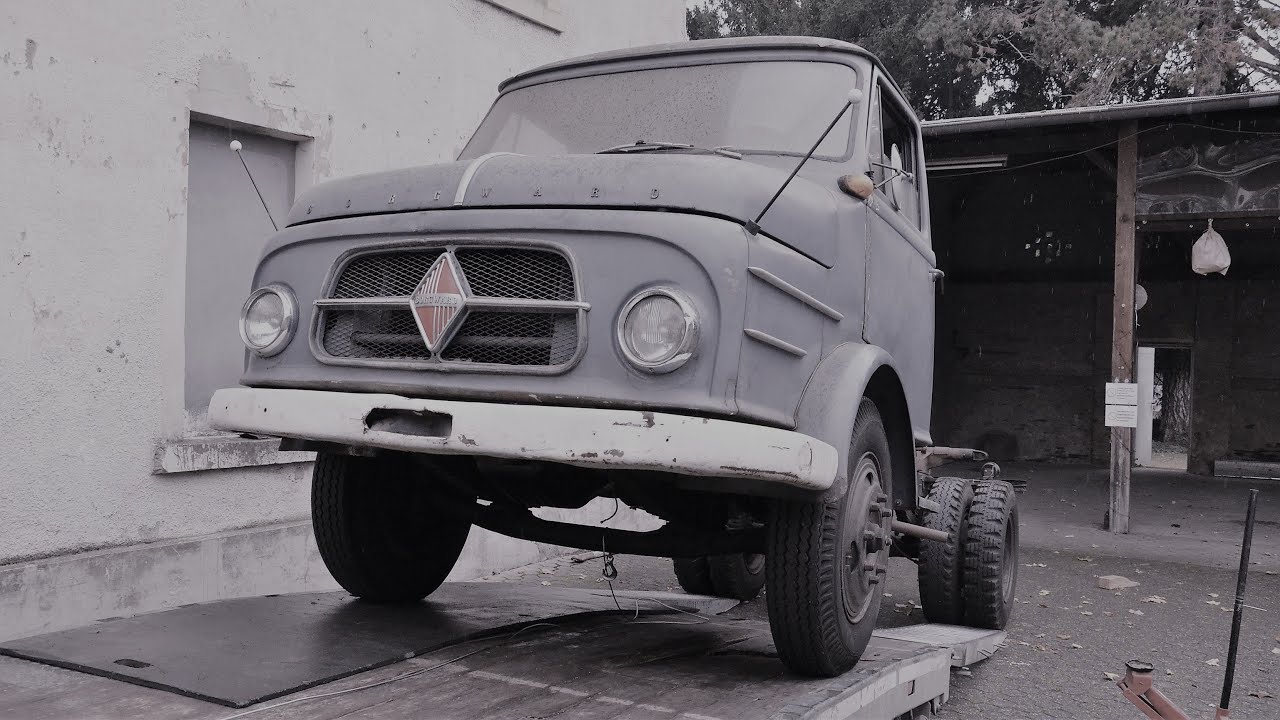 Borgward Prototyp Prototype Kurzhauber B555-K LKW Truck Camion Vrachtwagen Oldtimer1961
