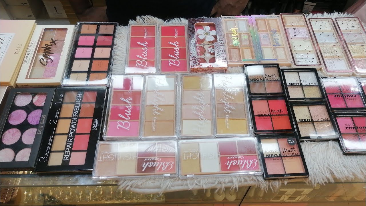 highlighter bronzer blush palette collection and price