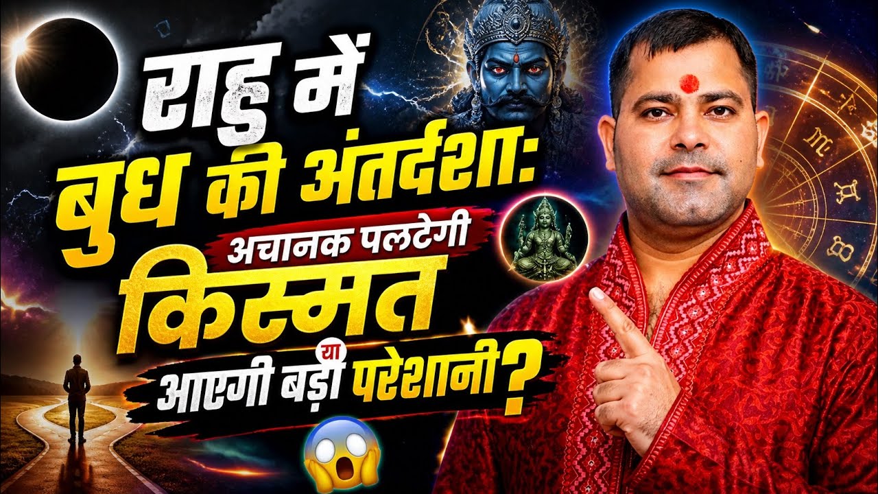 Rahu ki mahadasha me budh ki antardasha | Rahu mahadasha mercury antardasha