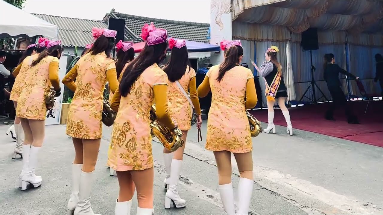 2026年1月10日 人生最後一哩路 最美麗的送行隊伍 🎀 響韻女子音樂團🎷 - 雲林元長莊嚴告別式工作 - 花式繞場表演 #台式告別 #taiwan farewell #台湾の別れ