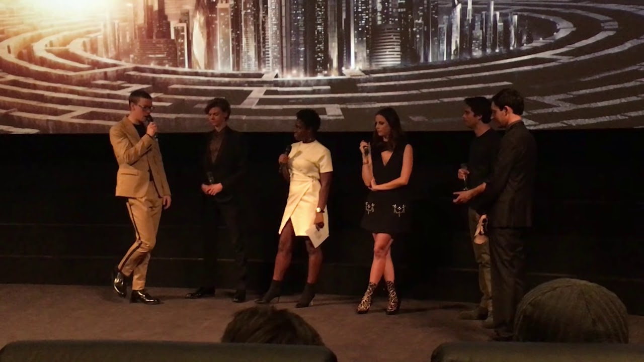 Maze Runner: The Death Cure London Premiere Intros - Fans Storm Dylan!
