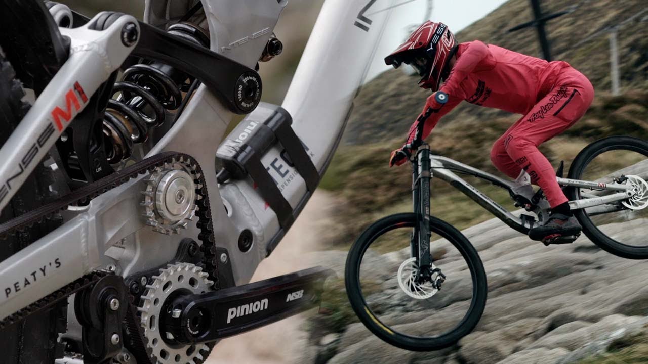 Joe Breeden Tests the new M1 Gearbox Belt drive bike