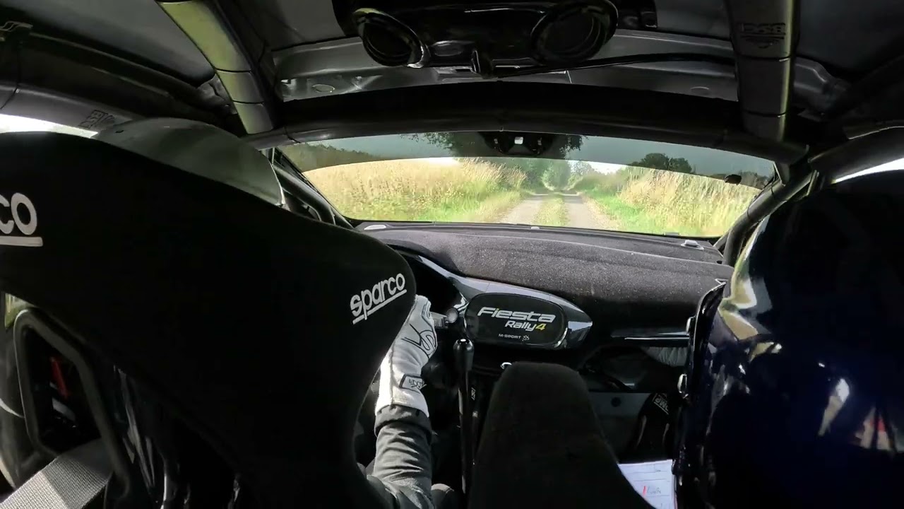 ADAC Saarland-Pfalz Rallye 2024 - Onboard WP6 Hoof I - Ford Fiesta Rally4 - C.Dünker/J.Decker